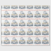 Marschband Geschenkpapier (Flach)