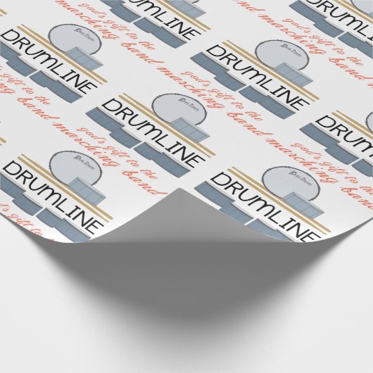 Marschband Geschenkpapier (Ecke)