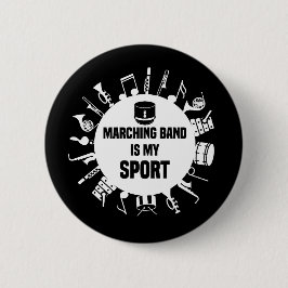 Marschband ist mein Sport Button