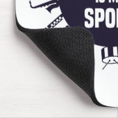 Marschband ist mein Sport Mousepad (Ecke)
