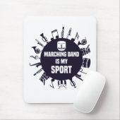 Marschband ist mein Sport Mousepad (Mit Mouse)