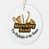 Marschband Keramik Ornament (Links)