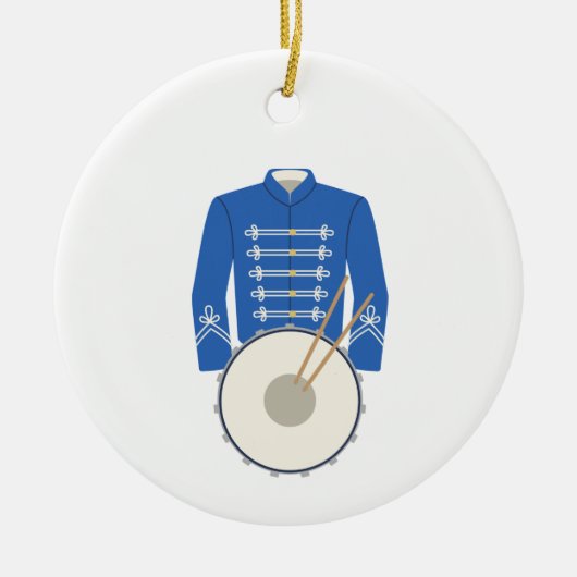 Marschband Keramik Ornament (Vorne)