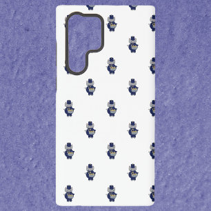 Märsche spielende Katzen-Trommler in Marineblau-Go Samsung Galaxy Hülle