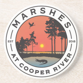 Marschen am Cooper River Untersetzer