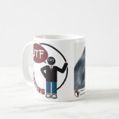 Marschflugkörper sind für wirkliches kaffeetasse (Vorderseite Links)