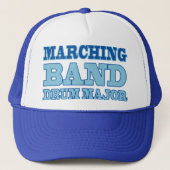 Marschieren-Band-Trommel-Bedeutender Hut Truckerkappe (Vorderseite)