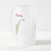 marschierende Alte Minnesotas Mattglas Bierglas (Vorderseite Links)