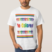Marschierende DeColores Kreuze T-Shirt (Vorderseite)