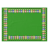 Marschierende Nussknacker Tischdecke (Vorderseite (Horizontal))