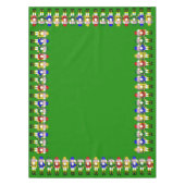 Marschierende Nussknacker Tischdecke (Vorderseite)