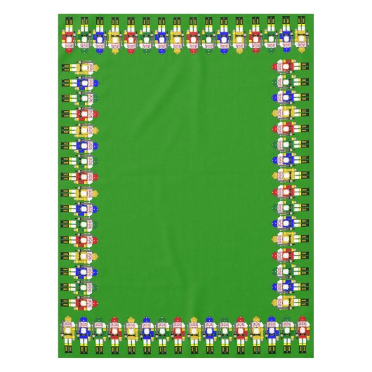 Marschierende Nussknacker Tischdecke (Vorderseite)