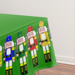 Marschierende Nussknacker Tischdecke