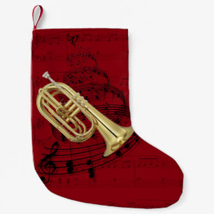 Marschierender Euphoniummusik-Strumpf Kleiner Weihnachtsstrumpf