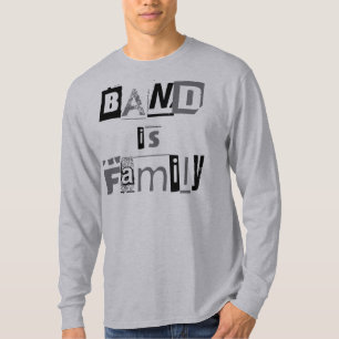 Marschierendes Band - Band ist Familien-T - Shirt