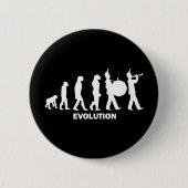 marschierendes Band der Evolution Button (Vorderseite)