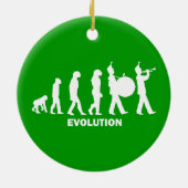 marschierendes Band der Evolution Keramikornament (Hinten)