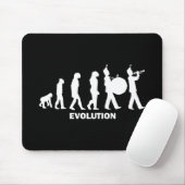 marschierendes Band der Evolution Mousepad (Mit Mouse)