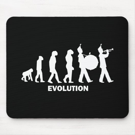 marschierendes Band der Evolution Mousepad (Vorne)