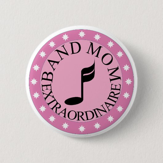 Marschierendes Band-Mama-Knopf Button (Vorderseite)