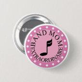 Marschierendes Band-Mama-Knopf Button (Vorne & Hinten)