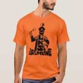 Marschierendes Band-Trommel-Linie T - Shirt linker (Vorderseite)