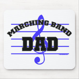 Marschierendes Band-Vater Mousepad