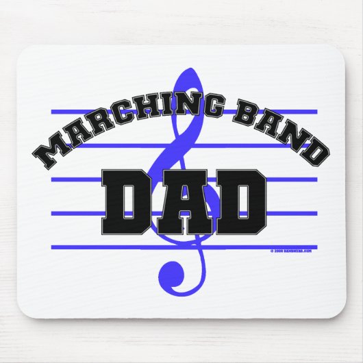 Marschierendes Band-Vater Mousepad (Vorne)