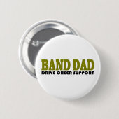 Marschierendes Band-Vater Suppport Button (Vorne & Hinten)