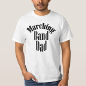 "Marschierendes Band-Vater-" T-Shirt (Vorderseite)