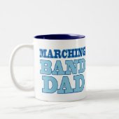 Marschierendes Band-Vater-Tasse Zweifarbige Tasse (Links)