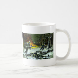 Marschierendes Feuer Kaffeetasse