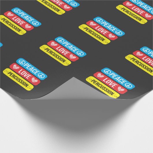 Marschierendes Geschenkpapier (Ecke)