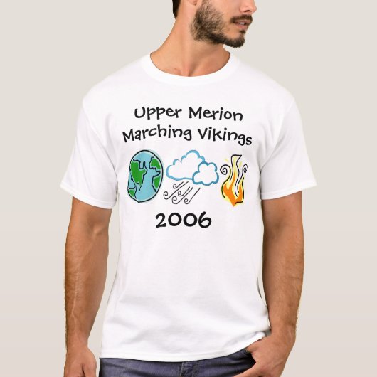 Marschierendes grundlegendes Shirt Wikinger (Vorderseite)
