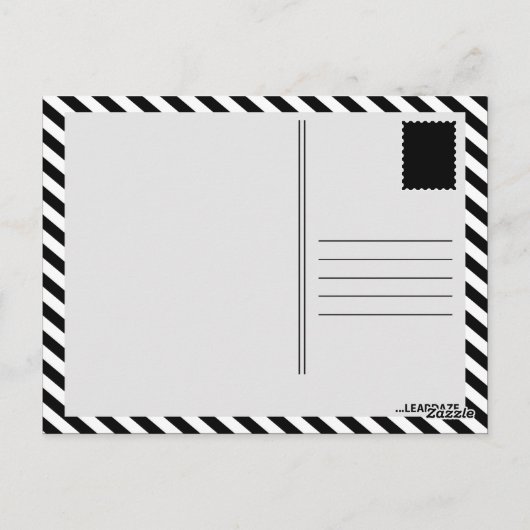 Marschsoldat Postkarte (Rückseite)