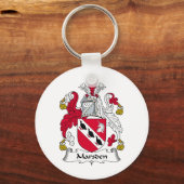 Marsden Familienwappen Schlüsselanhänger (Vorderseite)