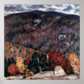 Marsden Hartley Landscape Nr. 25 Poster (Vorne)