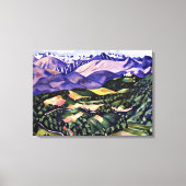 Marsden Hartley - Lila Berge, Venedig Leinwanddruck (Vorderseite)