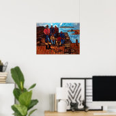 Marsden Hartley Lobster Fishermen Poster (Heimbüro)