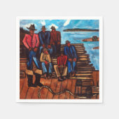 Marsden Hartley Lobster Fishermen Serviette (Vorderseite)