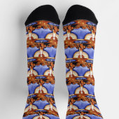 Marsden Hartleys Abstrakte Alchemy-Malerei Socken (Oben)