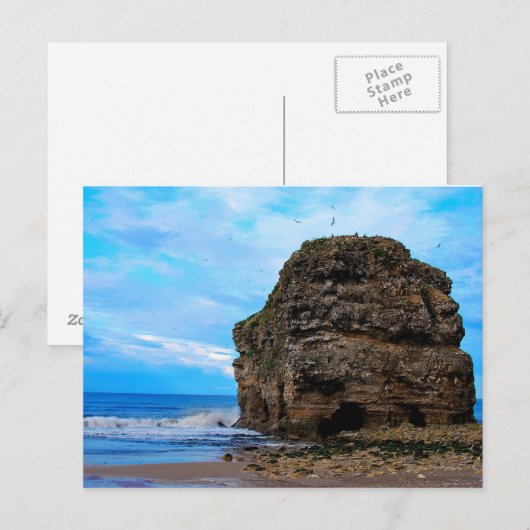Marsden Rock Postkarte (Vorne/Hinten)