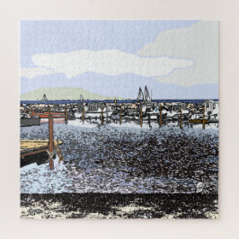 Marseillan Süd von Frankreich 20 x 20 Puzzle