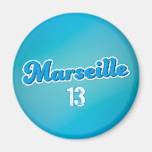 Marseille 13 magnet (Vorne)