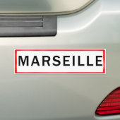 MARSEILLE AUTOAUFKLEBER (Auf Auto)