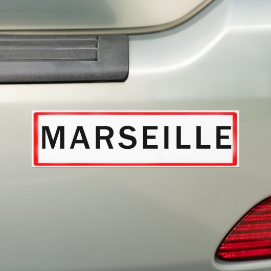 MARSEILLE AUTOAUFKLEBER (Auf Auto)