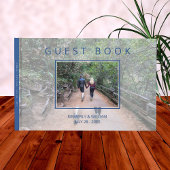 Marseille Bleu Verlobung Foto Chic Wedding Gästebuch