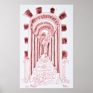 Marseille Cathedral   Marseille, France Poster