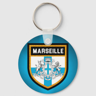 Marseille Flag Schlüsselanhänger