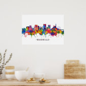 Marseille France Skyline Poster (Küche)
